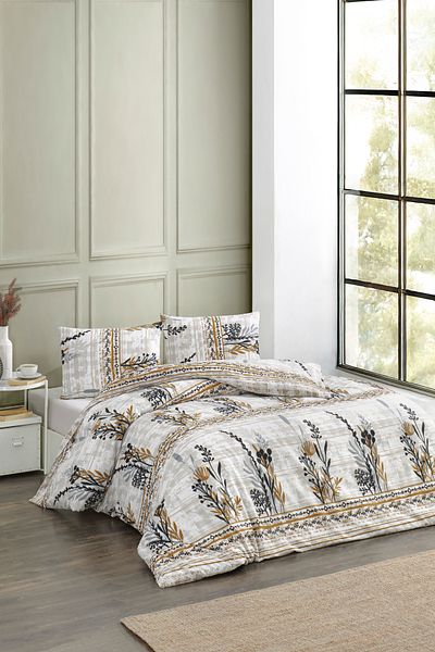 MARLA HOME Set cuvertură dublă |   Bumbac |   Cearșafuri elastice