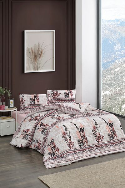 MARLA HOME Set cuvertură dublă |   Bumbac |   Cearșafuri elastice