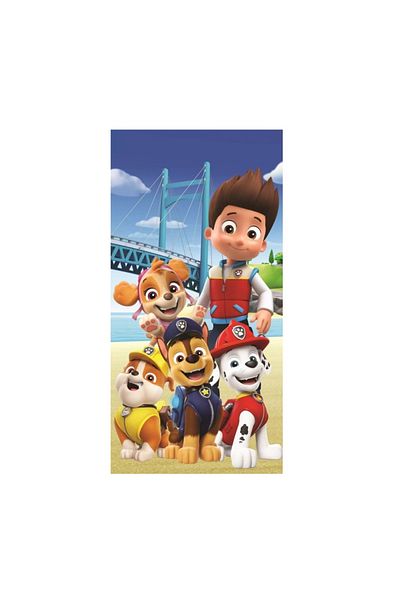 PAW PATROL Cotton bath towel, 70x140 cm, multicolor, Paw Patrol