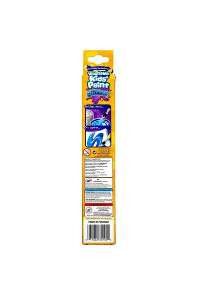 Crayola Washable Kids Paint Pots Glitter Effects 6pc