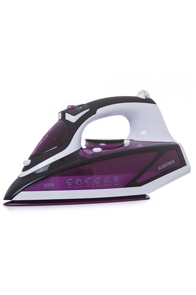 ALBATROS Fier de calcat Albatros Fuchsia 2600W Talpa ceramica