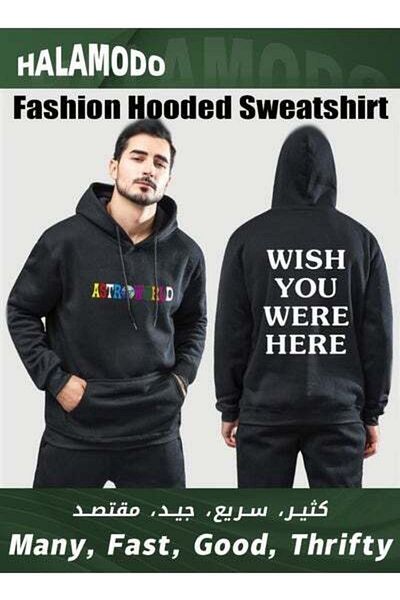 HALAMODO Unisex Hoodies Long-Sleeved Printed Tops Casual Sweatshirts Soft Sportswear Fashion Youth Pullovers