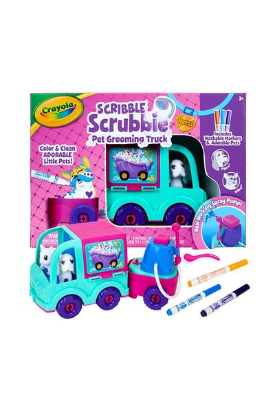 Crayola Scribble Scrubbie Pets Grooming Truck