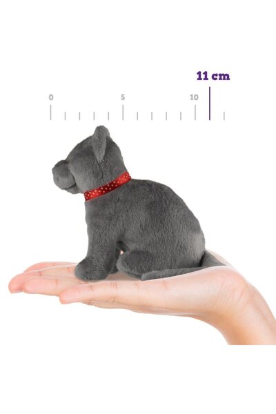Fatoş Gray Cat - 11 cm Pets Figure