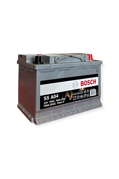 Bosch Akü Agm 12v 70ah 760a En Start Stop Depozito Iadesiz