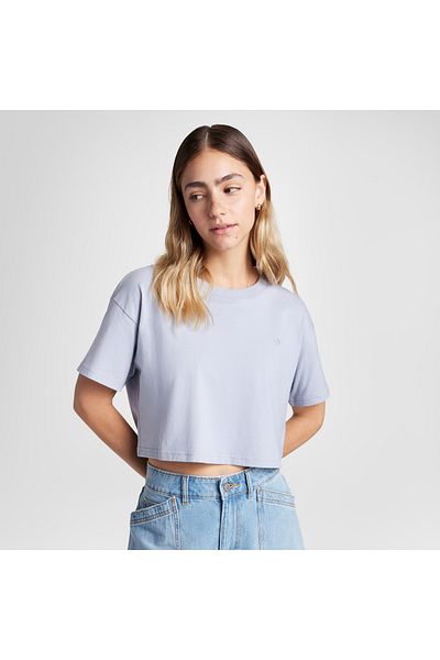 converse Sporty Boxy Women's Purple T-Shirt