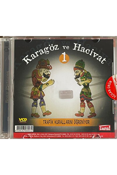 Kovak Kailyn Karagöz ve Hacivat Trafik Kurallarını Öğreniyor VCD - TÜRK GÖLGE OYUNU SANATI