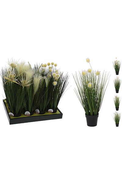 Homelux Planta decorativa in ghiveci, 45,5 cm, disponibila in 4 variante