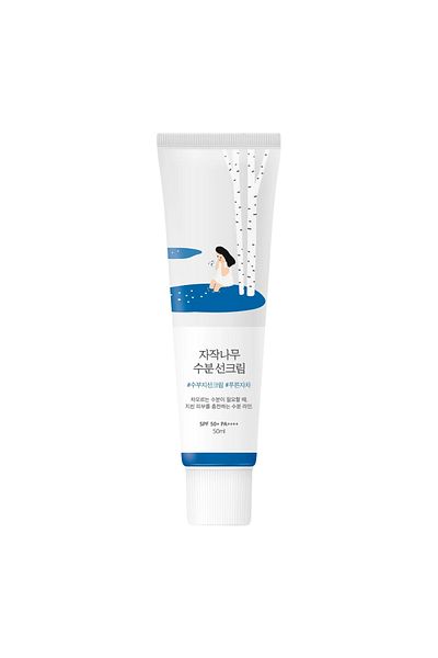 Round Lab Round Lab Birch Juice Moisturising Sunscreen SPF 50+ Facial & Body Sunscreen 50ml