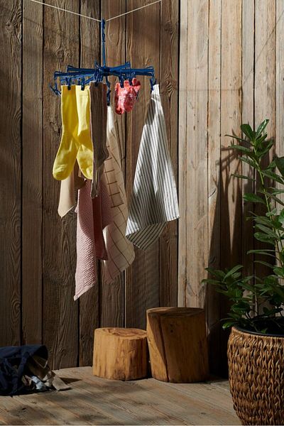 Tchibo Camping Mini Clothesline, Blue