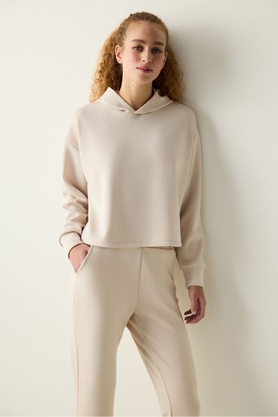Penti Silky Feel Hellbeiges Sweatshirt