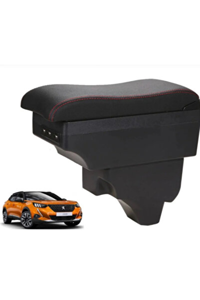Genel Markalar Peugeot 2008 Kol Dayama 2019-2023 Arası Usb Bardaklık