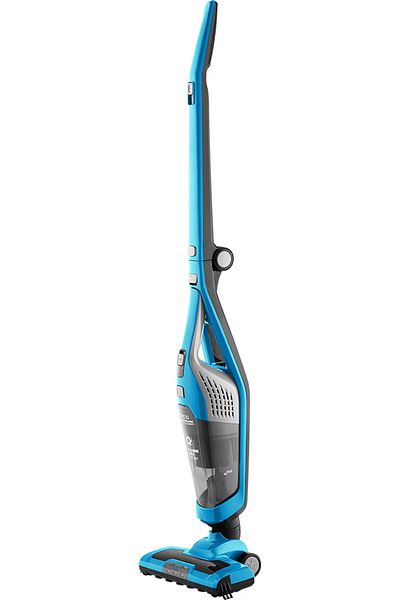 ECG Aspirator Vertical Portabil 2in1 Vt 4520 Bruno, 90 W, Baterie Li-ion 18.5 V, Cyclonic, Albastru