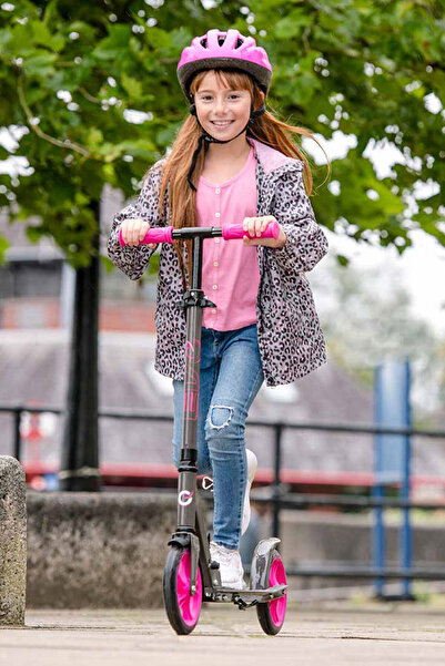 Sportaj Evo 2 Tekerlekli Flexi Max Pembe Scooter 8 yaş ve üzeri