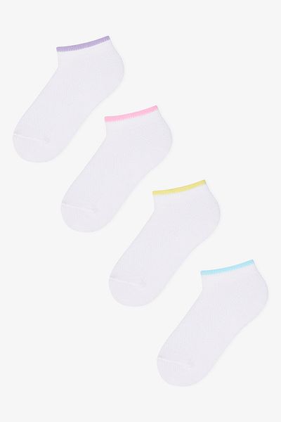 Penti Sweet Tones 4-teilige Booties-Socken für Mädchen