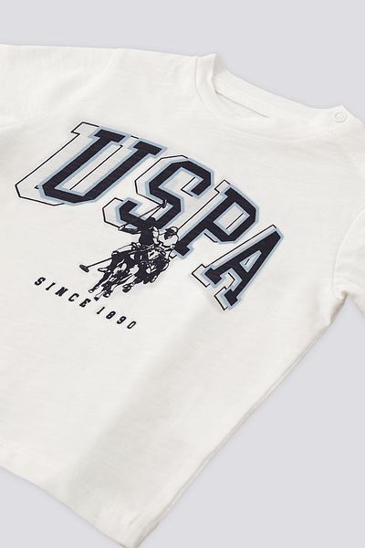 U.S. Polo Assn. SS24-US POLO BEBEK-Set 2 bucăți băiețel-USB1853