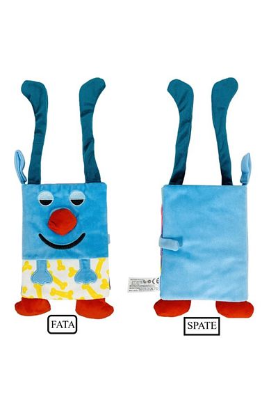 Empria Baby sensory book, with feet, educational for babies, 18.5 x 15 x 3 cm, Empria, Catel