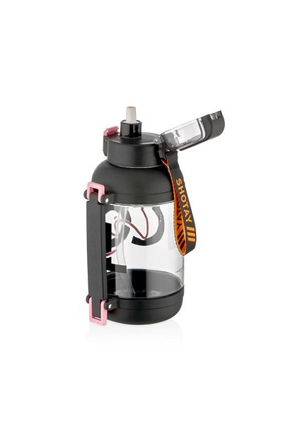 Shotay Life Water Bottle Tritan Black 1500ml