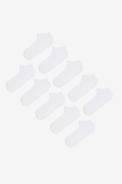 Penti Мъжки основни бели чорапи от 10 бр