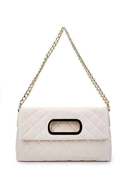 Tamer Tanca Kadın Vegan Bej Omuz Çanta