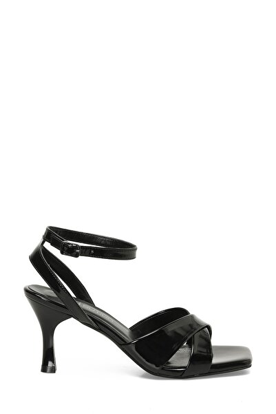 Butigo 25S-278 5FX Siyah Kadın Topuklu Sandalet