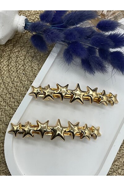 REYNAS Yıldız Model Klipsli Toka Klipsli Saç Tokası