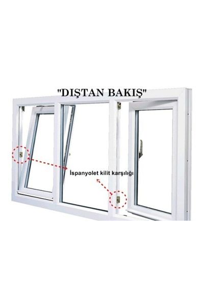 Temmenfez 4 Piece Window Repair Kit Fıratpen, Pimapen and Ispanyolet Replacement