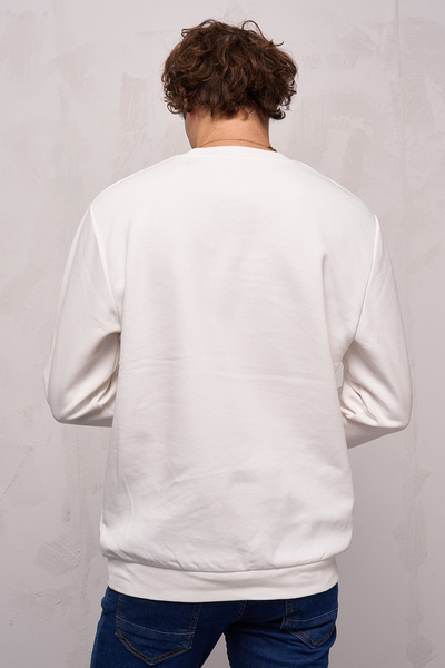 JB John Borners Ανδρικό φούτερ Double Face Butterfly Dream Interlock