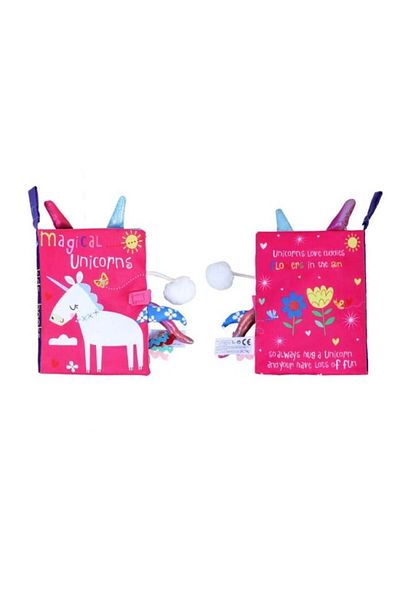 Empria Sensory Book For Babies - A Colorful Journey Into The World Of Discovery, Unicorn