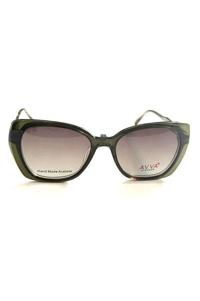 Avva 6584 C4 Polarized Clip-On Women's Sunglasses