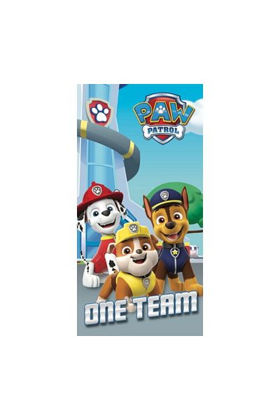 PAW PATROL Children's bath towel, 100% cotton, 70x140 cm, multicolor, Paw Patrol