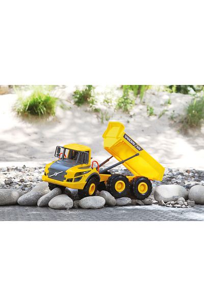 LENA Dump truck, Lena Worxx Volvo A25G, Plastic, 3 years+