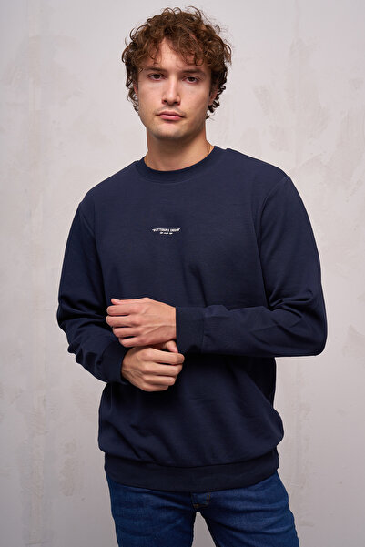 JB John Borners Ανδρικό φούτερ Double Face Butterfly Dream Interlock