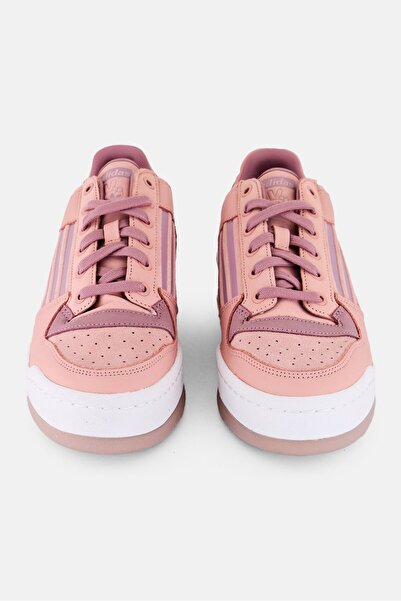 adidas Women Forum Bold Lace Up Outdoor Shoes, Dusty Pink
