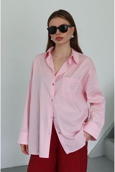 Laluvia Rosa Oversize-Hemd – 5310