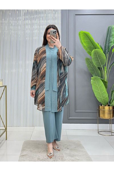 GK Plus Size 3-Piece Tunic Suit