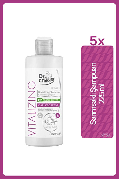 Farmasi Dr. C. Tuna 5'li Vıtalızıng Sarımsaklı Şampuan 225 ml