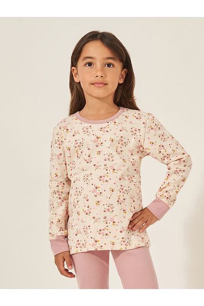 Styli Floral Printed Cotton T-Shirt and Pyjama Set
