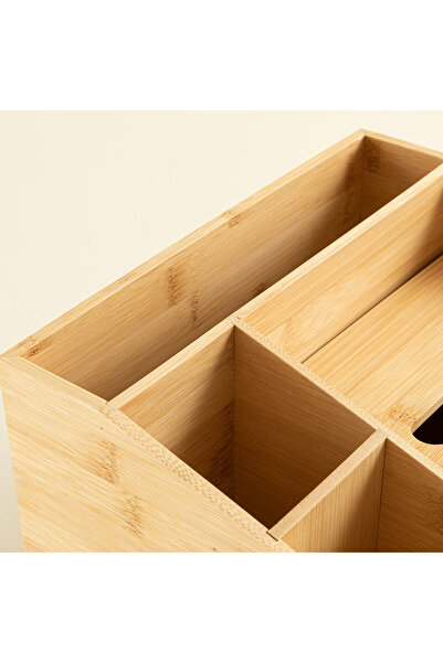 Chakra Ravva Bambu Servis Organizer 28x22 cm Natural