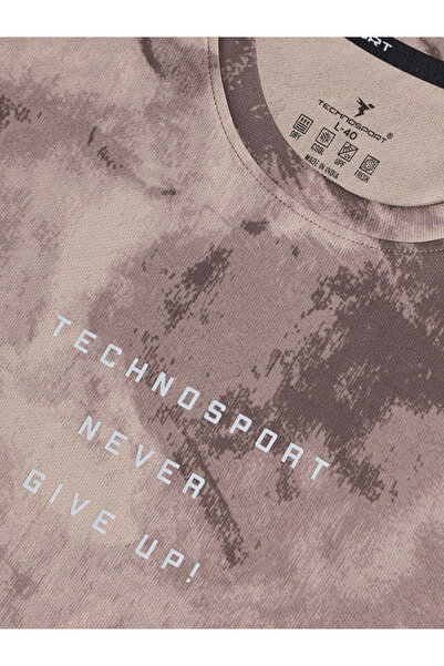 Technosport By Styli Men Camouflage Printed Round Neck Regular Fit T-Shirt