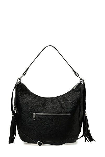 Polaris NTRL PUSKUL DTY OMZ 5FX Siyah Kadın Omuz Çantası