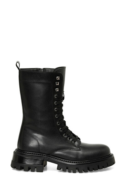 Butigo Μαύρα γυναικεία μποτάκια RENATA 4PR