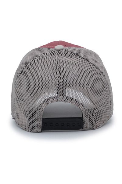 Trucker Mickey Hand Model Interchangeable Crest Mesh Hat Stone Tile