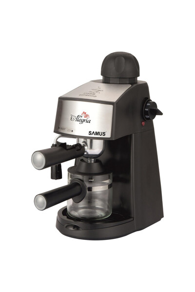 Samus Espressor Samus Alegria 800W 3.5bari 240ml negru-argintiu