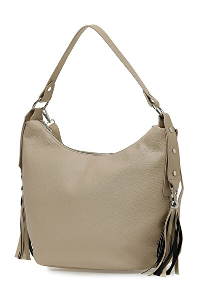 Polaris NTRL PUSKUL DTY OMZ 5FX Vizon Kadın Omuz Çantası