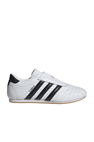 adidas Pantofi albi de taekwondo pentru femei (JQ4774)