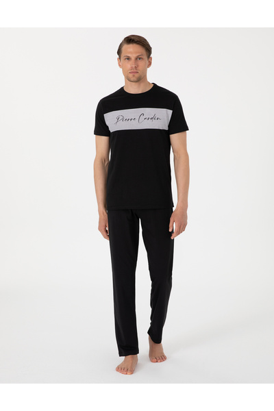 Pierre Cardin Siyah Kısakol Pijama Takımı 50314414-001