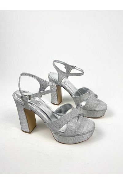 Gloriys Ayakkabı & Çanta Glitter 12 cm Platform High Heel Shoes 01450