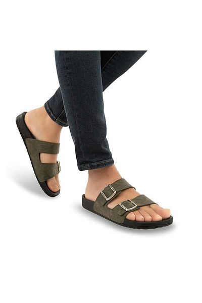 Muya Nova Anatomical Sole Four Seasons Men's Slippers Khaki