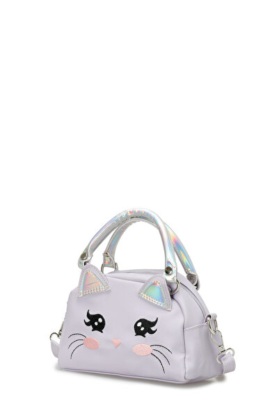 Polaris KEDI EL 5FX Lila Kız Çocuk El Çantası